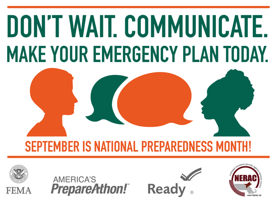 September is National Preparedness Month!